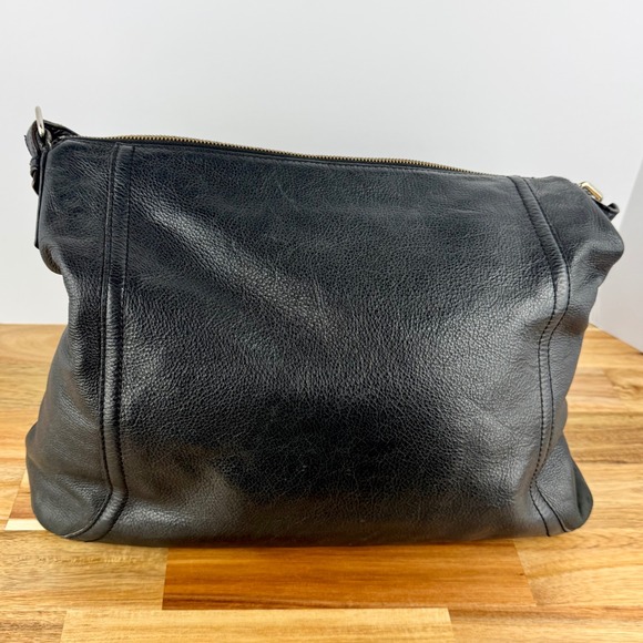 Kate Spade New York Black Leather Shoulder Bag Tassel Detail Designer - Picture 2 of 6